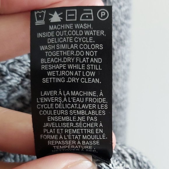 RW&CO. Gray Shawl-Collared Sweater for Men - Picture 8 of 11